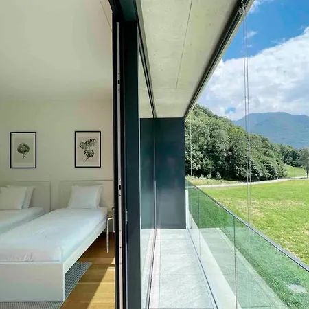 Residenza Ticino By Quokka 360 - Modern Oasis Near Bellinzona Apartment Exterior photo