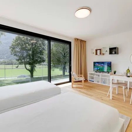 Residenza Ticino By Quokka 360 - Modern Oasis Near Bellinzona Apartment Exterior photo